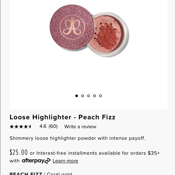 ABH LOOSE HIGHLIGHTER: PEACH FIZZ - Picture 15 of 16